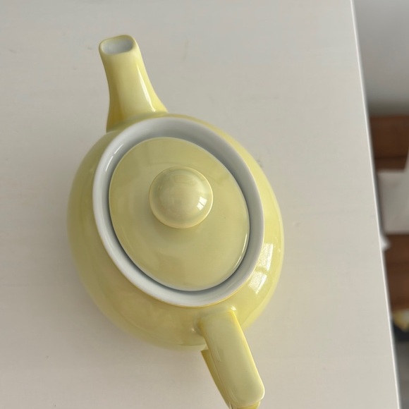 Vintage Arabia Finland Small Yellow Teapot Made in Finland - Picture 3 of 8